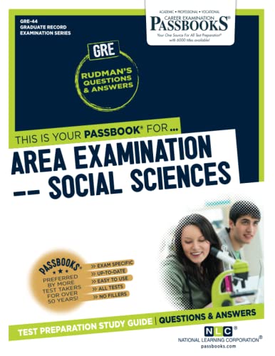 Area Examination  Social Sciences [Paperback]