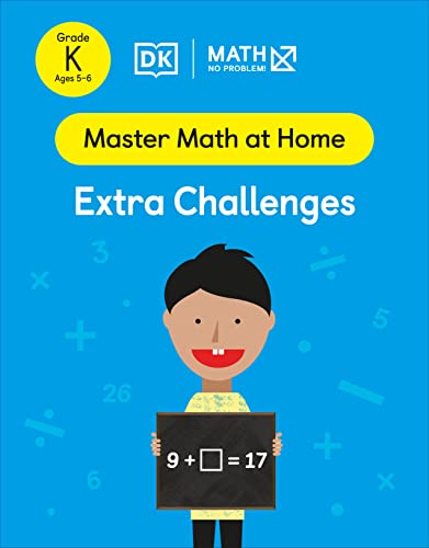 Math - No Problem! Extra Challenges, Kinderga