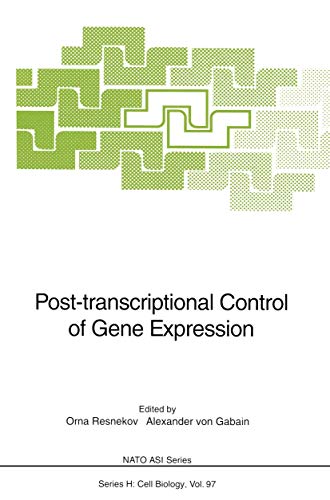 Post-transcriptional Control of Gene Expression [Paperback]