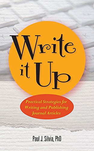 Write It Up!: Practical Strategies for Writing and Publishing Journal Articles [Paperback]