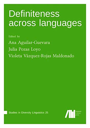 Definiteness Across Languages [Hardcover]