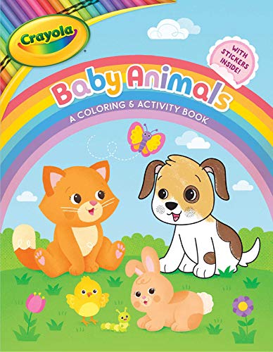 Crayola Baby Animals: A Coloring & Activity Book [Paperback]