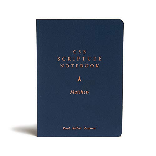 CSB Scripture Notebook, Matthew : Read. Refle