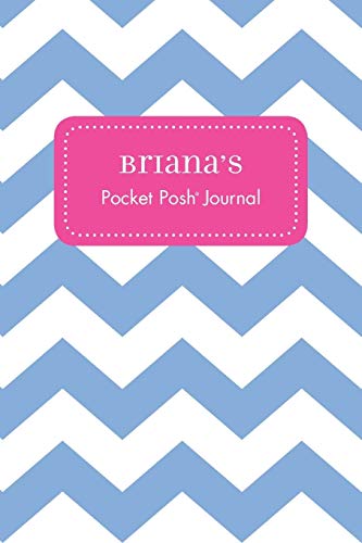 Briana's Pocket Posh Journal, Chevron [Paperback]