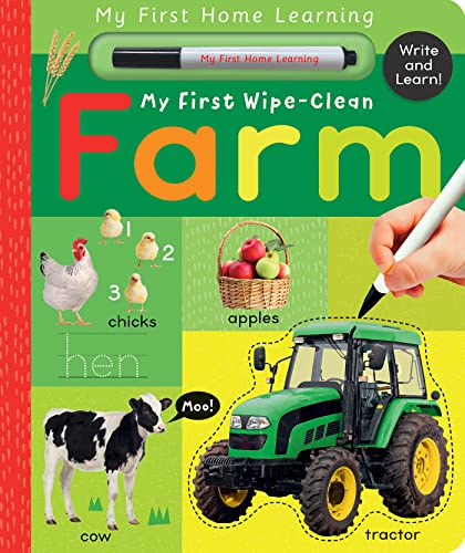 My First Wipe-Clean Farm: Write and Learn! [B