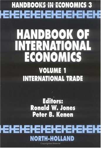 Handbook of International Economics International Trade [Paperback]