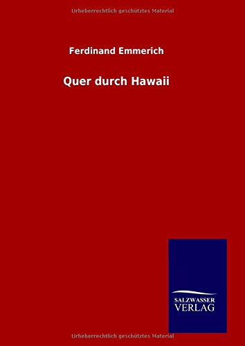 Quer Durch Haaii (german Edition) [Hardcover]