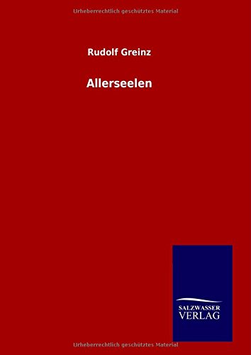 Allerseelen (german Edition) [Hardcover]