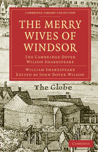 The Merry Wives of Windsor The Cambridge Dover Wilson Shakespeare [Paperback]