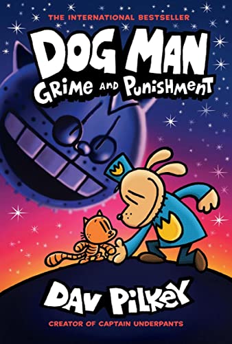 Dog Man: Grime and Punishment: A Graphic Novel (Dog Man #9): From the Creator of [Hardcover]