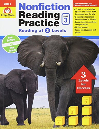 Nonfiction Reading Practice, Grade 3 [Paperback]