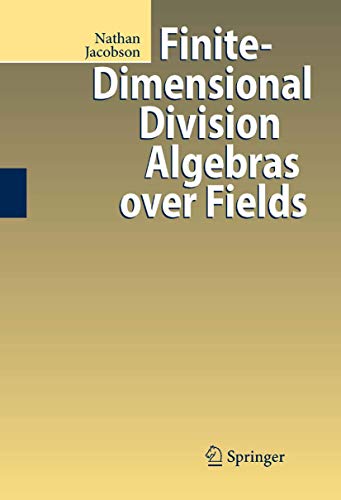 Finite-Dimensional Division Algebras over Fields [Paperback]