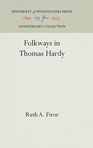 Folkays in Thomas Hardy [Hardcover]