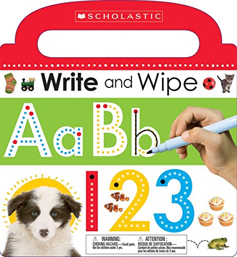 Write and Wipe ABC 123 (Scholastic Early Lear