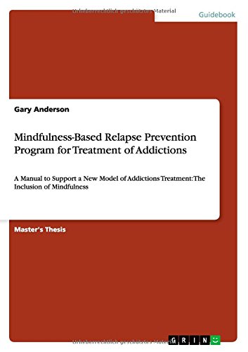 Mindfulness-Based Relapse Prevention Program For Treatment Of Addictions [Paperback]