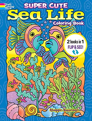 Super Cute Sea Life Coloring Bk Super Cu [TRADE PAPER         ]