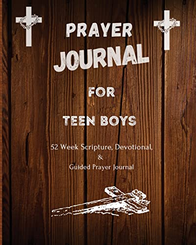 Prayer Journal For Teen Boys