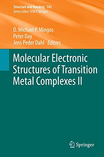 Molecular Electronic Structures of Transition Metal Complexes II [Hardcover]