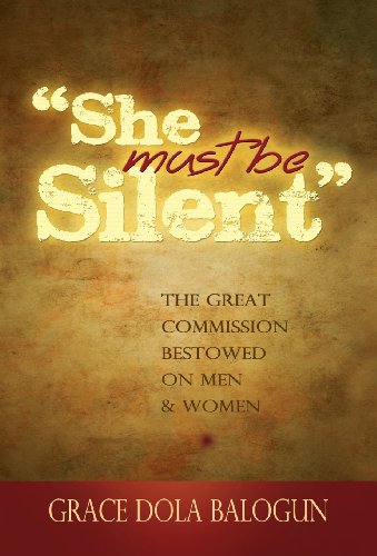 She Must Be Silent [Hardcover]