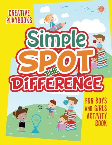 Simple Spot the Difference for Boys and Girls Activity Book [Paperback]