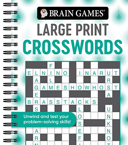 Brain Games - Large Print Crosswords (Swirls) [Unknown]