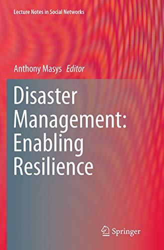 Disaster Management Enabling Resilience [Paperback]