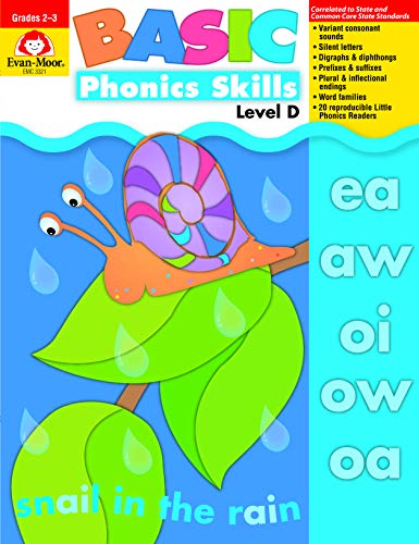 Basic Phonics Skills, Level D [Paperback]