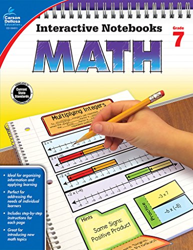 Math, Grade 7 (interactive Notebooks) [Paperback]