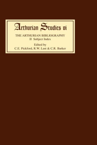 Arthurian Bibliography II  Subject Index [Hardcover]