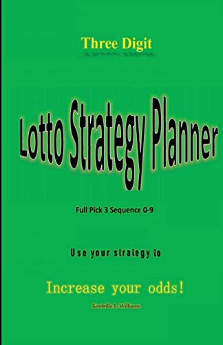 Three Digit Lotto Strategy Planner [Paperback]