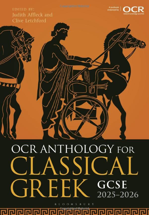 OCR Anthology for Classical Greek GCSE 2025-2026 [Paperback]