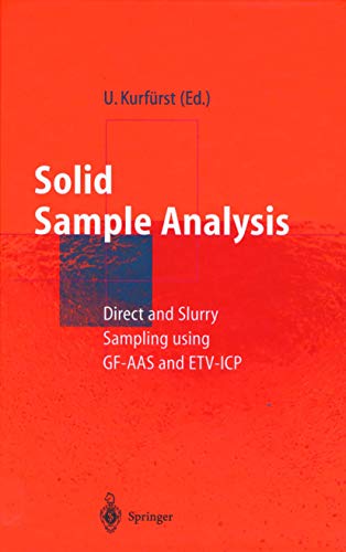 Solid Sample Analysis Direct and Slurry Sampling using GF-AAS and ETV-ICP [Hardcover]