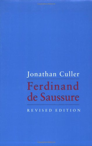 Ferdinand de Saussure [Paperback]