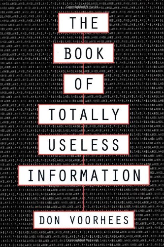 The Book Of Totally Useless Information [Paperback]