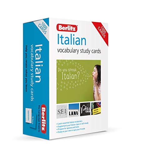 Berlitz Vocabulary Study Cards Italian (Language Flash Cards) [Cards]