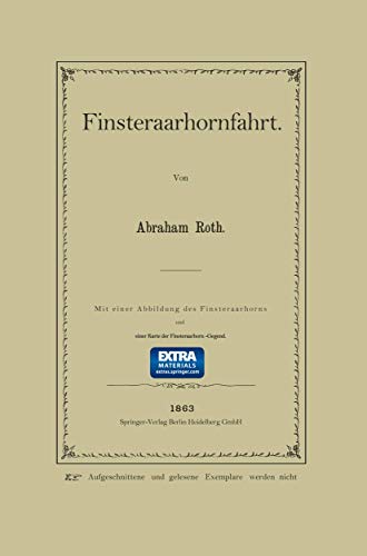 Finsteraarhornfahrt [Paperback]