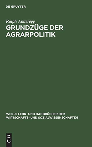 Grundzge der Agrarpolitik [Hardcover]