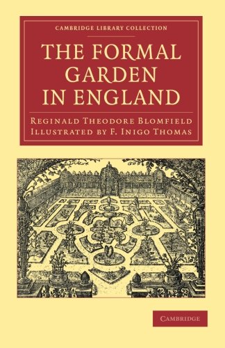 The Formal Garden in England [Paperback]