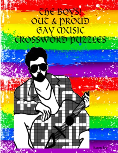 The Boys Out & Proud Gay Music Crossord Puzzles [Paperback]