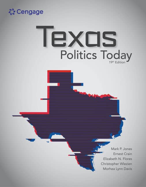 Texas Politics Today [Paperback]