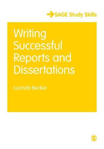 Writing Successful Reports and Dissertations [Hardcover]