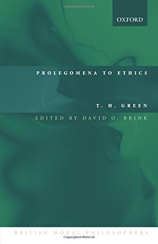 Prolegomena to Ethics [Paperback]