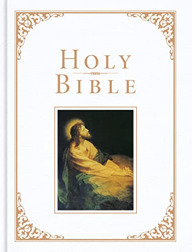 KJV Family Bible, Deluxe White Bonded Leather-Over-Board [Unknon]