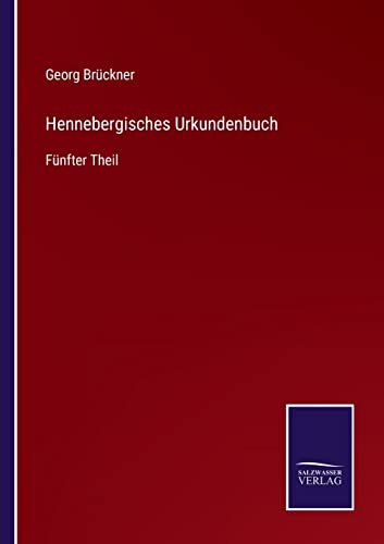 Hennebergisches Urkundenbuch