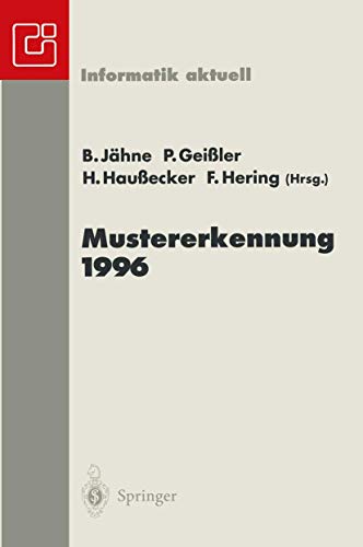 Mustererkennung 1996: 18. DAGM-Symposium Heidelberg, 11.13. September 1996 [Paperback]