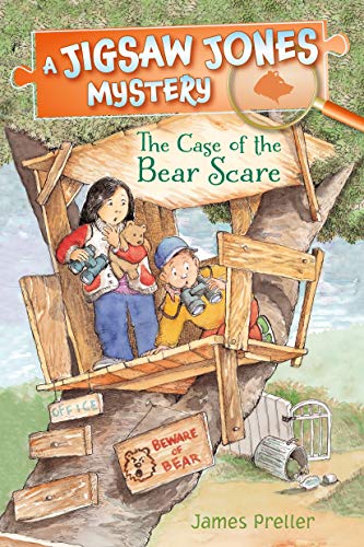 Jigsaw Jones: The Case of the Bear Scare [Paperback]