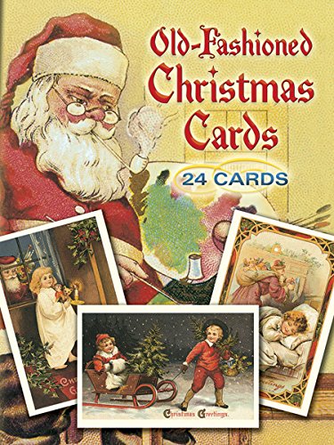 Old-Fashioned Christmas Cards: 24 Cards [Unknown]