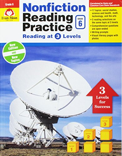 Nonfiction Reading Practice, Grade 6 [Paperback]