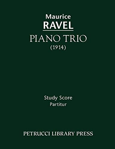 Piano Trio - Study Score [Paperback]