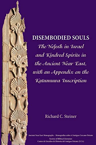 Disembodied Souls The Nefesh In Israel And Kindred Spirits In The Ancient Near  [Paperback]